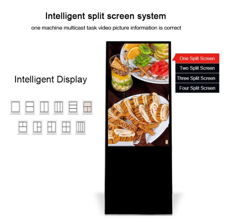 Дисплей 1920×1080 Signage доски 49inch 380cd/m2 LCD цифров меню