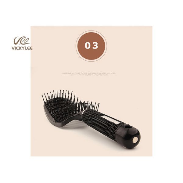 Plastic Synthetic Hair 9.5 Inch Plastic Paddle Brush