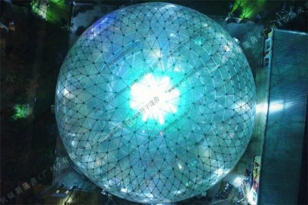 Pvc Cover Lightweight Dome Tent , Steel Frame Giant Dome Tent For Outdoor Shows