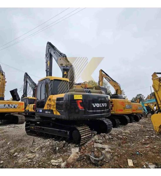 Volvo Ec140 Excavator Secondhand with Excellent Condition and 1200 Working Hours in Used Construction Industry