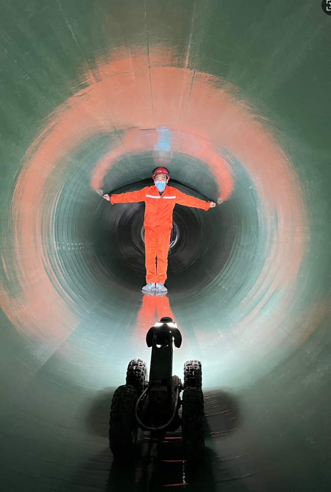 Plastic Flexible Tube Liner For UV 2-4 Hours Curing Time No Dig Repair Sewer