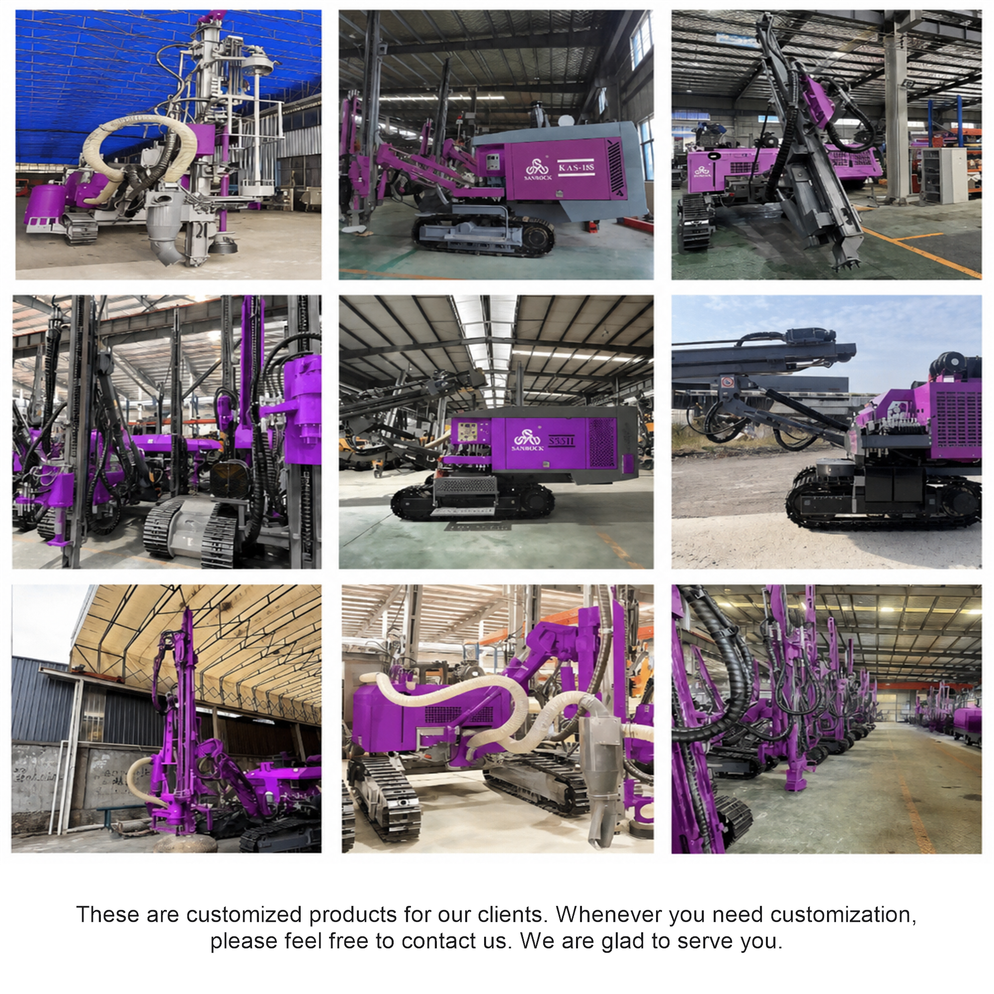 Split Type DTH Drilling Rig Mining Project 30m Depth Borehole Drilling Rig Crawler Drilling Machine for Sale