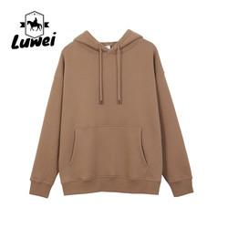 Drawstring Blank Plain Heavy Duty 330g Bluza Premium Cotton Polyester Men Hoodies Active Sweatshirt