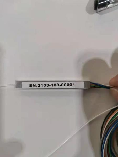 FTTH SC Fiber Optical Mini Steel Tube 1x2 Splitter PLC 1x4 1x8 1x16 1x32 1x64 PLC Splitter