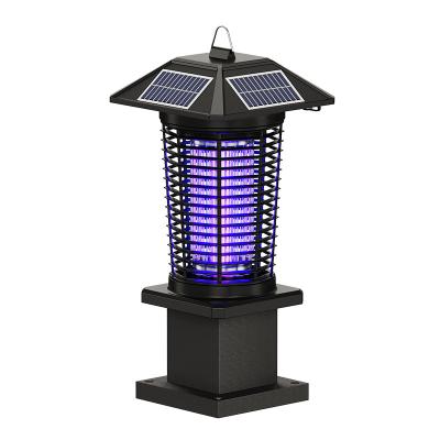 Solar Powered Mosquito Repellent Lamp Outdoor 360 Degree Coverage Mosquito Control Lamp