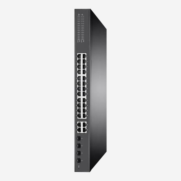 Interruptor combinado 56Gbps dos portos 4SFP do interruptor 4 completos do gigabit 24GE