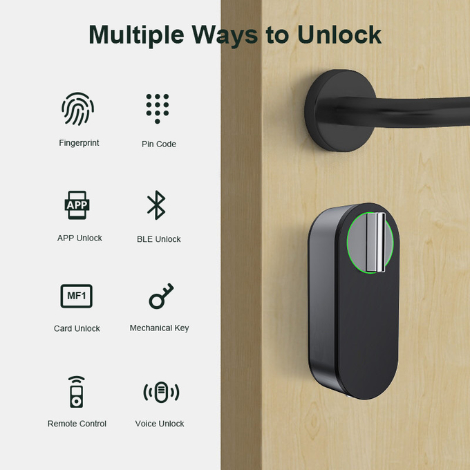 Liliwise горячее продажа замок умный дом Внутри Tuya Ttlock Безопасность Цифровой замок Wifi Smart Lock с ключом