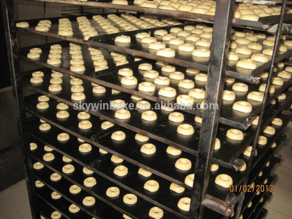 Electric / Gas / Diesel Rotary Bread Oven 32 Trays Commercial Bakery Rotary Oven