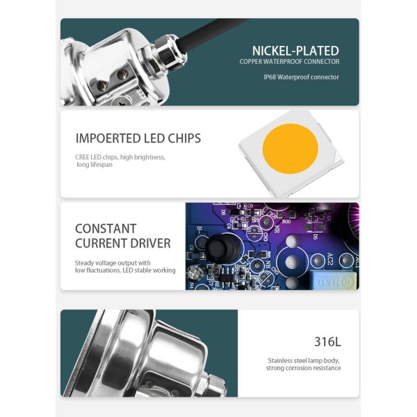 Широкий Shinning угол 3W мини под светом воды, светами приведенными пруда 12V IP68 подводными