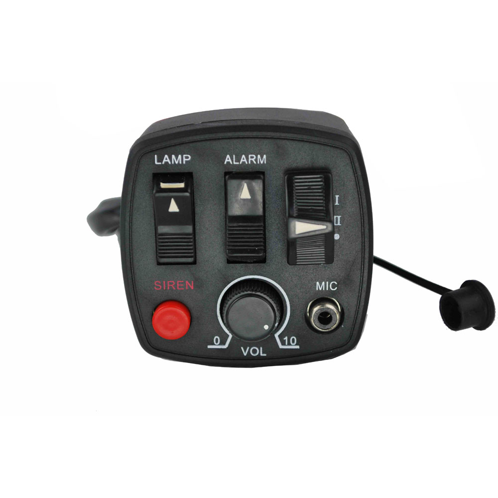 Диктор сирены мотоцикла раковины АБС аварийный с микрофоном для системы ПА