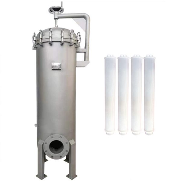 Тип водоочистка DN80 патрона корпуса фильтра подачи высокоинтенсивных потоков высокий