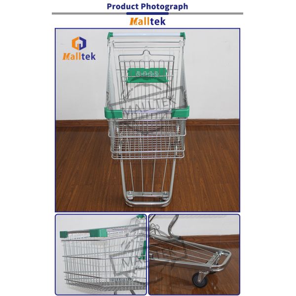 Супермаркет в немецком стиле Торговая тележка Развертывающаяся тележка Для продуктового магазина