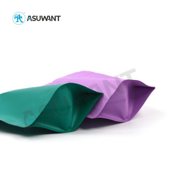 Gravure Printing Resealable Plastic Zipper Bags MOPP Aluminum Foil Food Bag