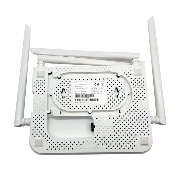 FTTH ONT XPON ONU Dual Band 1USB WIFI 4GE ZC-521 With 4 Extenal Antenna