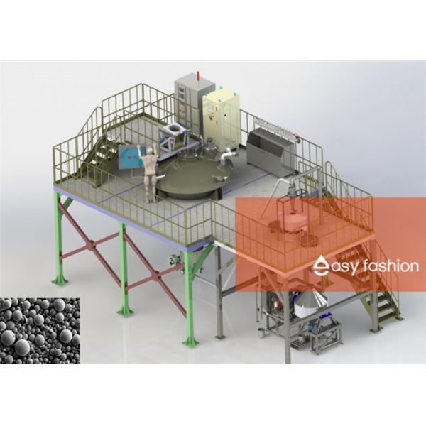 Durable Metal Powder Atomization Equipment Centrifugal Atomization Process Good Flow