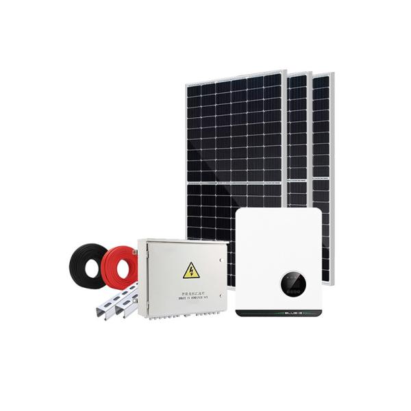 5KW 10KW 20KW no equipamento de energias solares residencial do painel solar de sistema solar da grade