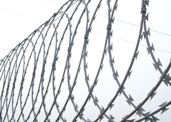 Stainless Steel Razor Barbed Wire Straight Razor Blade Barbed Wire Grass Green