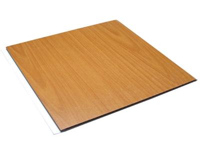 Largura decorativa do revestimento/painel 250mm da parede do PVC e espessura de 10mm