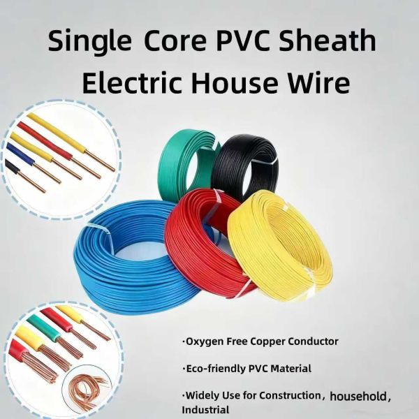 OEM BVR Cable 4-35mm2 PVC Insulated Flame Retardant Electrical Cable