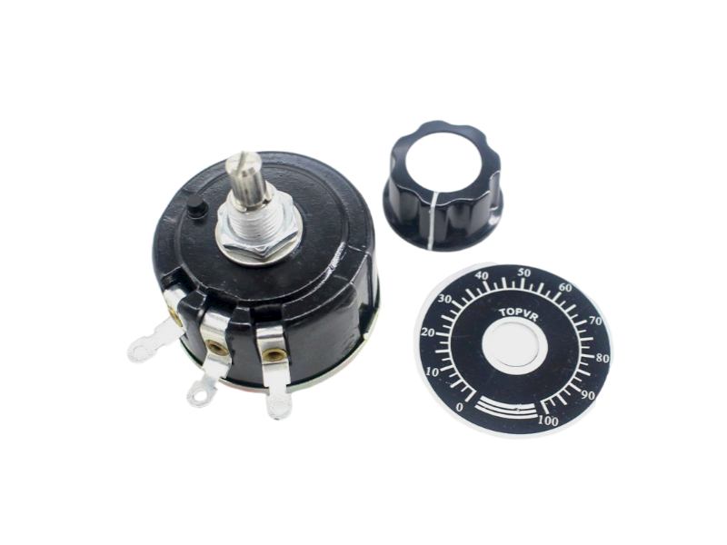 WX111 WX030 Одноразовый поворотный проволочный потенциометр 3W регулируемый резистор