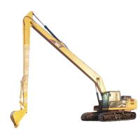 Excavadora personalizada Boom de longo alcance 10m - 35m Profundidade Excavadora telescópica Boom
