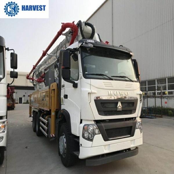 caminhão concreto da bomba do crescimento da produtividade 52m  de 33000kg HB52K 170m3/H