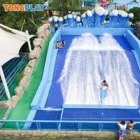 Fibre de verre famille amusement équipement de piscine de vague Flowrider machine de surf