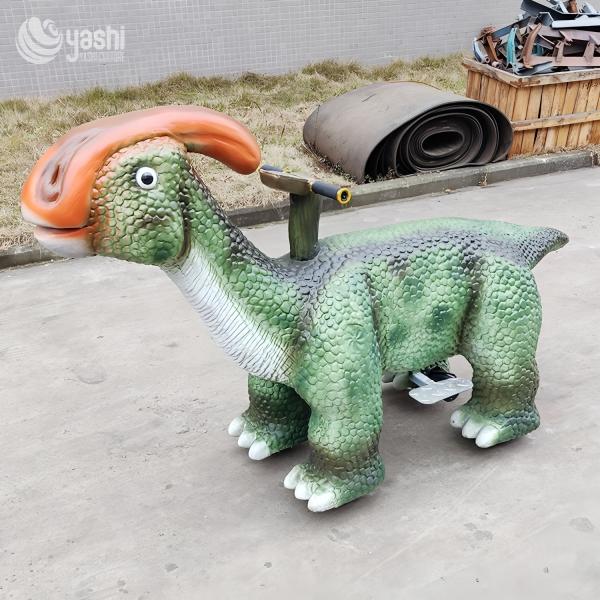 Amusement Park Rideable Dinosaur Toy Interactive For Parent Child