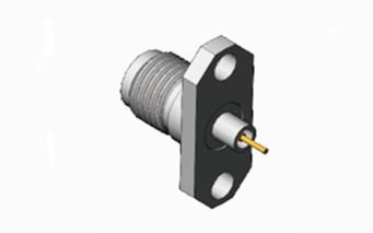 K Type K2.92mm Female Stainless Steel RF Coaxial Connector With Microstrip