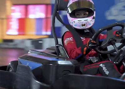 Kart duplo Junior Racing With Differential do desempenho dos freios de disco do CE 4000W