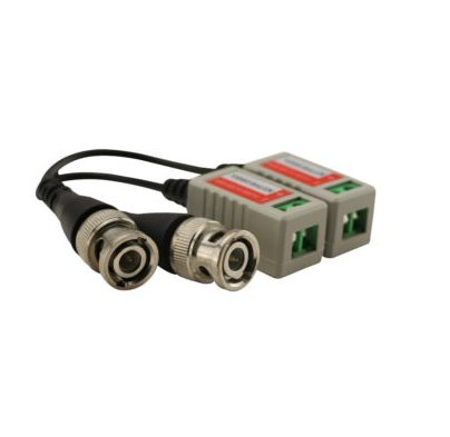 PVC Coated Connector Pigtails via CAT5e Cat6 UTP Cable Video Balun System