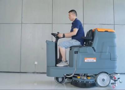 Electric Epoxy Floor Scrubber Drier For Industrial Cleaning