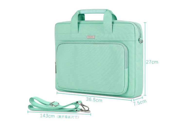 360 Protective Business Laptop Bags Polyester Material With Strap