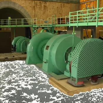 100KW-10MWの水力タービン発電機 電気バルブとマイクロコンピュータガバナー
