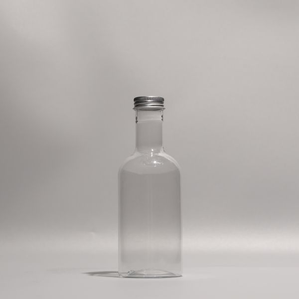 OEM Tight Sealing Plastic PET Bottle Round Shape With Screw On Lid