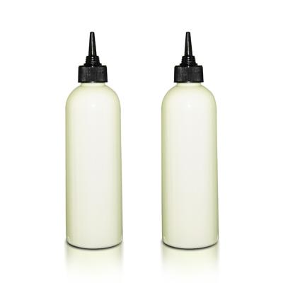 Eco-Friendly PET PCR Plastic Hair Care Containers Bottle 250ml With Screw Top Cap