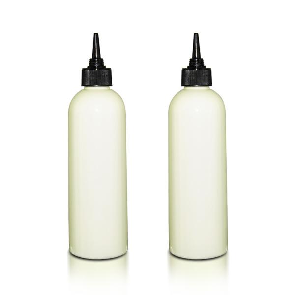 Eco-Friendly PET PCR Plastic Hair Care Containers Bottle 250ml With Screw Top Cap