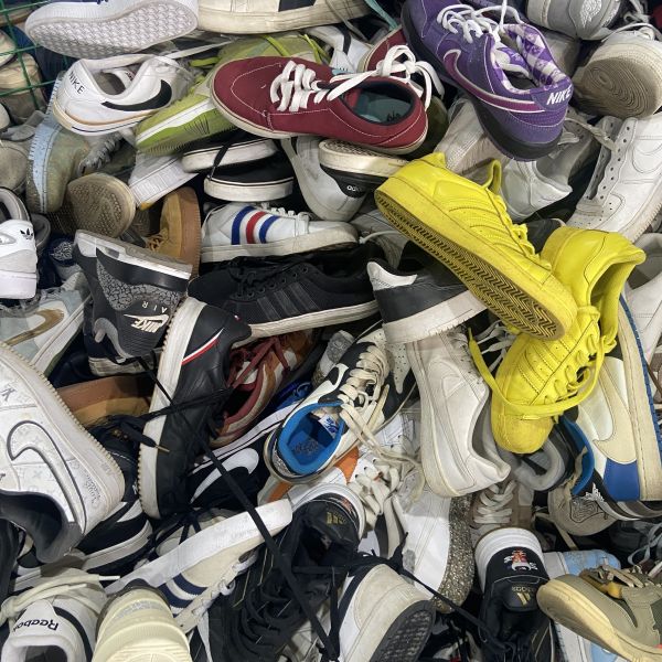 Mix Size Second Hand Men Shoes China Branded Used Running Sports Sneakers