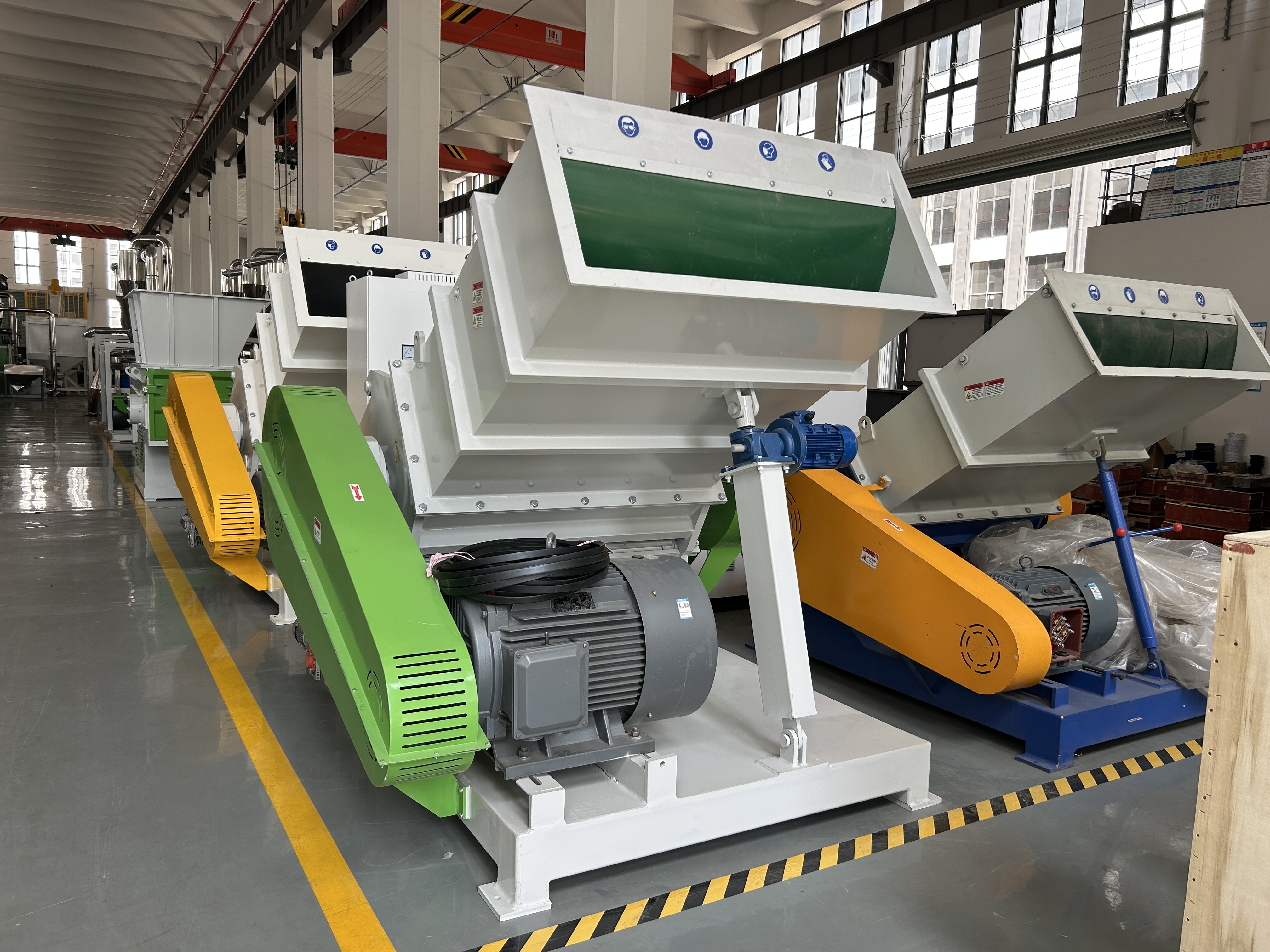 Powerful Horizontal Plastic Shredder Grinder Breaker Crusher for PVC Pipe PE