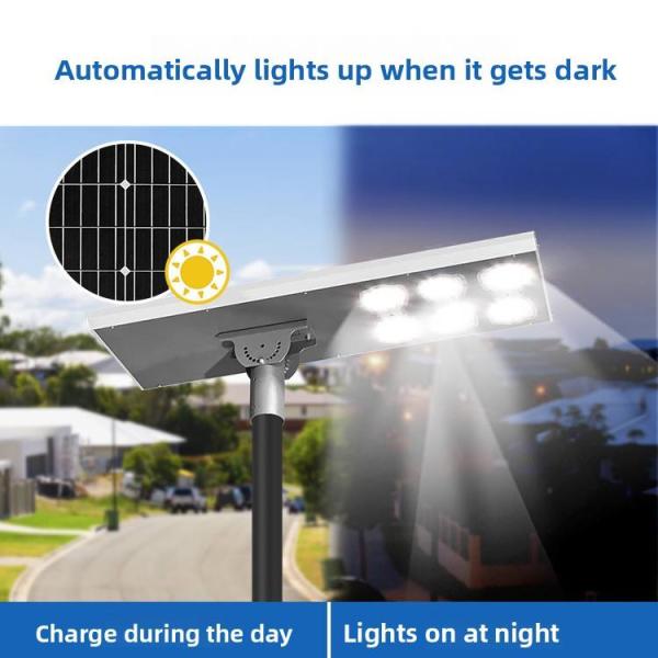 High Power Solar Street Lights Providing Ultra Bright Illumination and Weather Resistant Features for Long Term Outdoor