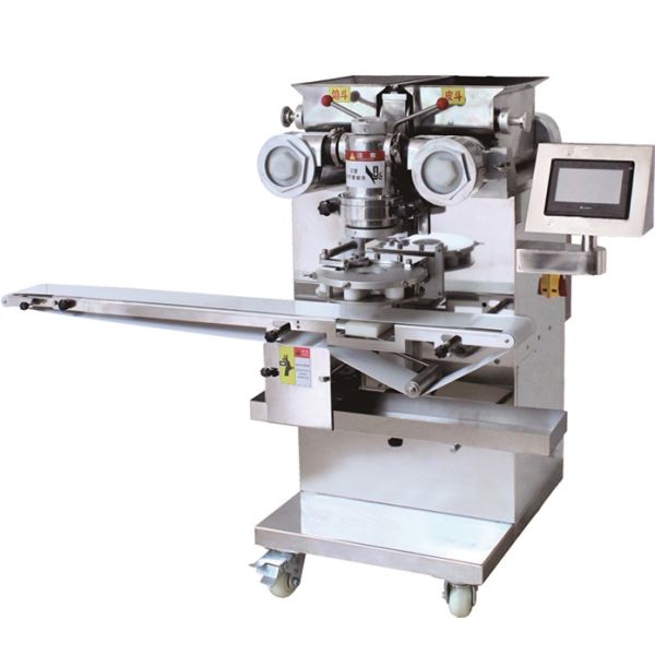 JY-868 1.9KW Automatic Kubba Date Bar Double Colors Biscuit Filling/Crusting Machine