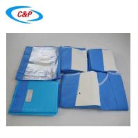 Pacote de cortinas cirúrgicas de olho estéril Produtor azul para hospitais e clínicas