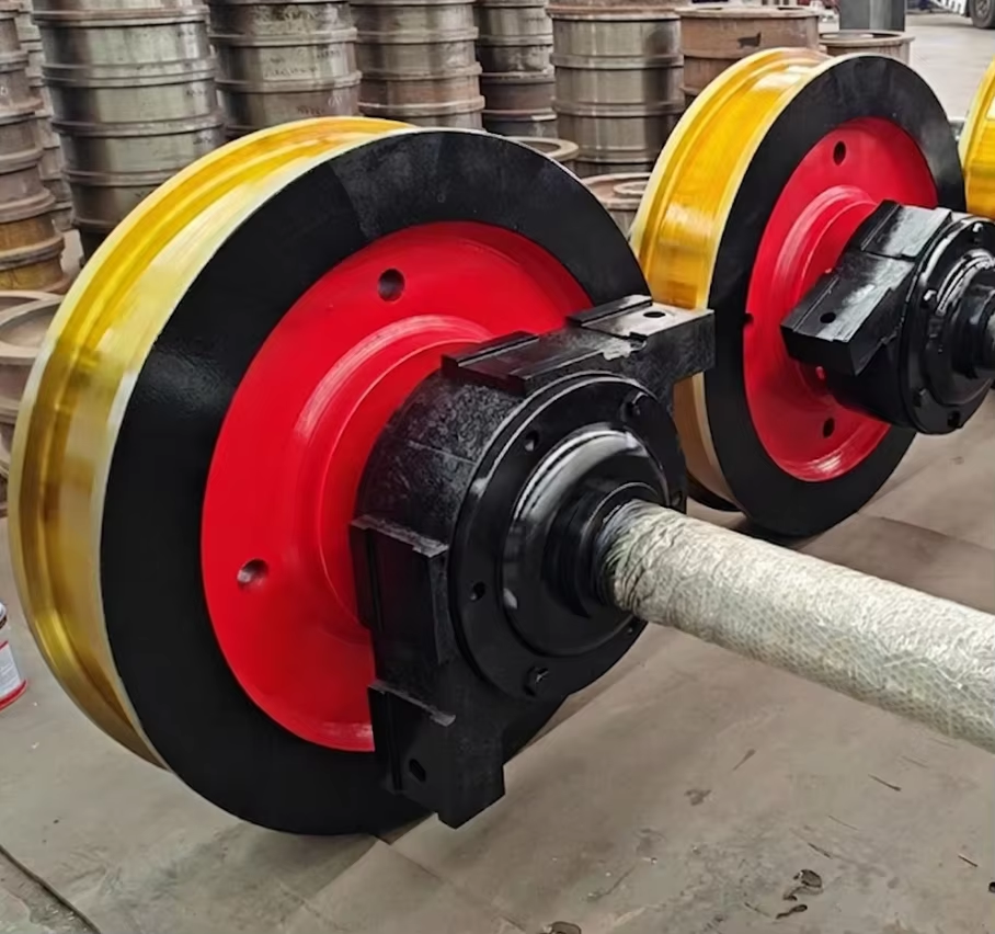 50 Ton Capacity Heavy Duty Crane Wheel for Industrial Lifting