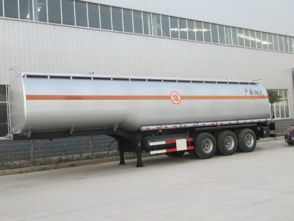 Rear Tipping Self Dumping Integrated Tank Semi Trailer Liquid Transportation Tank Truck, Oil Tank Truck