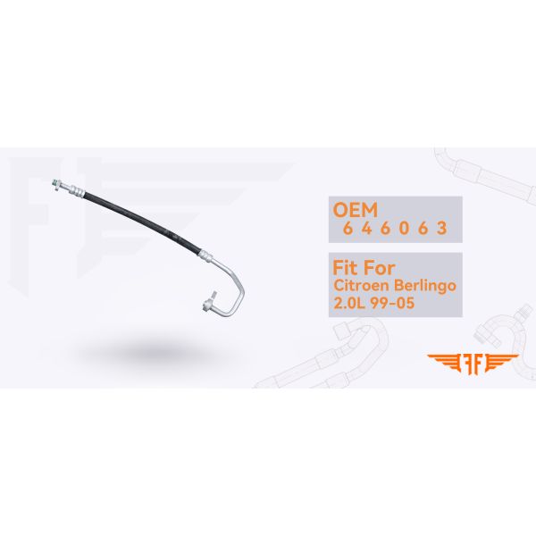 6460.63 Car Citroen Berlingo AC Discharge Pipe 99-05  2.0L Auto Air Conditioner Hose