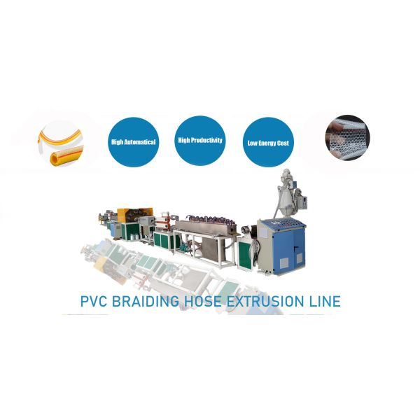 Волокно ливня усилило трубу водопровода PVC делая машину трубы pvc машины заплетая