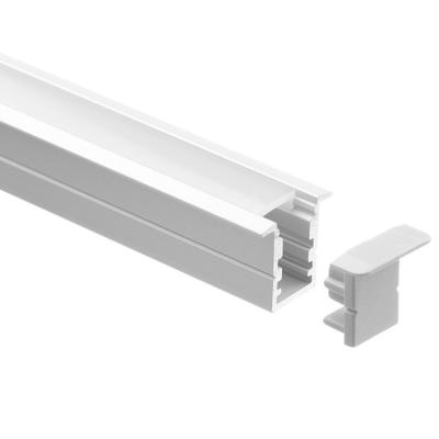 Parede pequena embalagem de alumínio anodizada perfil Recessed do diodo emissor de luz para a luz do diodo emissor de luz