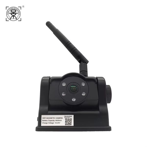 Wireless WiFi Backup Camera with 720P HD Resolution 140° Adjustable Wide Angle and IP67 Waterproof Dustproof for Trucks Vans RVs