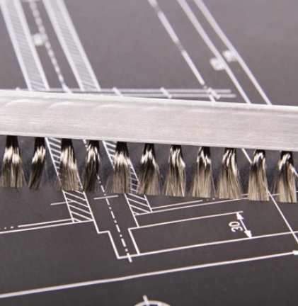 Настраиваемый размер Промышленность Антистатическая полоска щетка Уменьшить электростатическое накопление щетка полоска