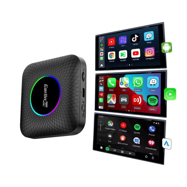 CPC200 Tbox Ambient Wireless Adapeter Carplay & Android Box   Usb  4G 64Gb Up To 512Gb Android 13 SM6225   Ai Tv Box Dongle Youtube Netflix